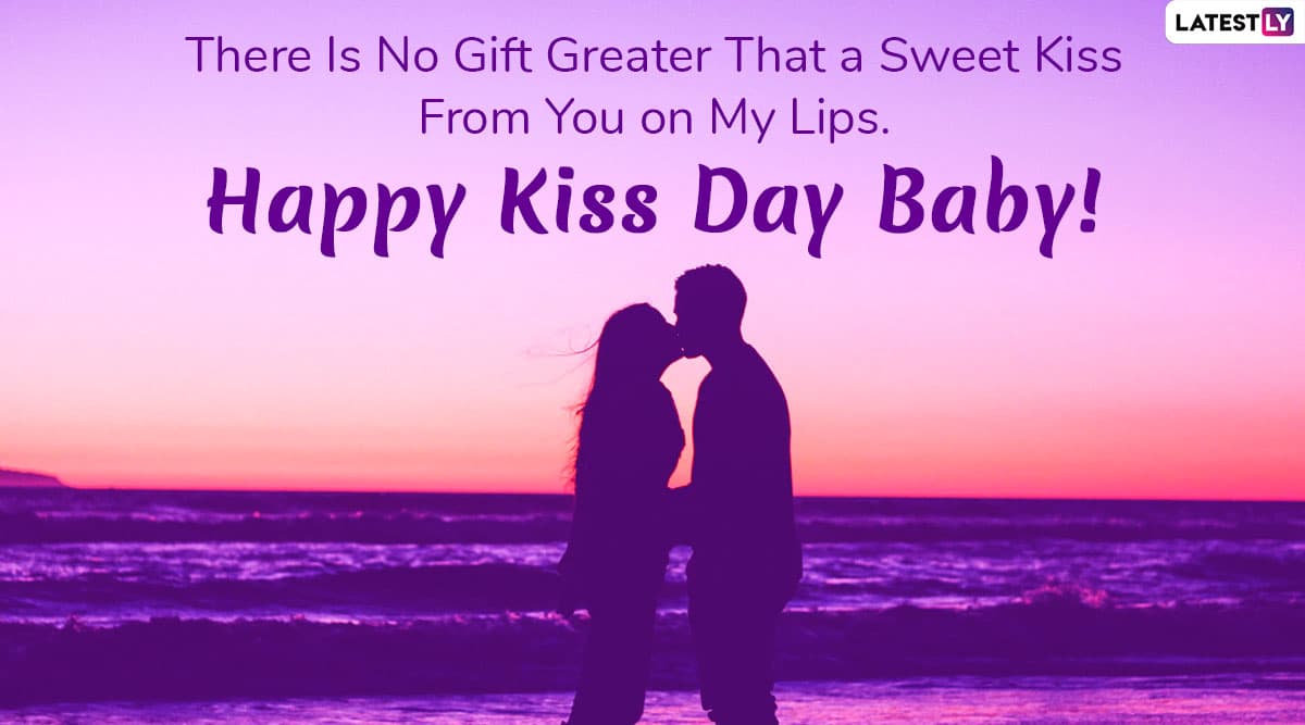 Happy Kiss Day Greetings Whatsapp Stickers Messages Passionate Quotes On Kiss Gif Images And Telegram Wishes To Celebrate Valentine Week Latestly