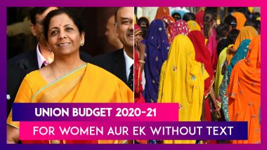 Budget 2020-21 For Women: FM Cites ‘Beti Bachao Beti Padhao’ Scheme, Allocates Rs 28600 Crore