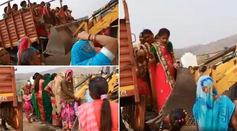 JCB Ka Jugaad: This Funny Viral Video of JCB Excavator Being Used for a TOTALLY Different Reason Will Make You Say 'Waah'!