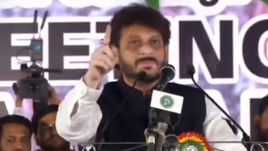 AIMIM Leader Waris Pathan Stokes Row, Says ‘15 Crore Muslims Can Overpower 100 Crore Majority’; Watch Video