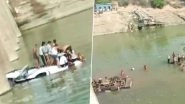 Rajasthan: 24 Dead, Several Injured After Bus Carrying Wedding Guests Falls Into Mej River in Bundi