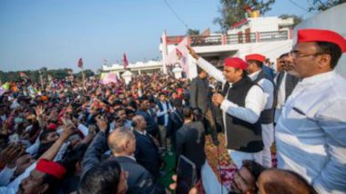 Uttar Pradesh Assembly Election 2022: Akhilesh Yadav Says Samajwadi Party Will Win 351 Seats, Rules Out Pre-Poll Alliance