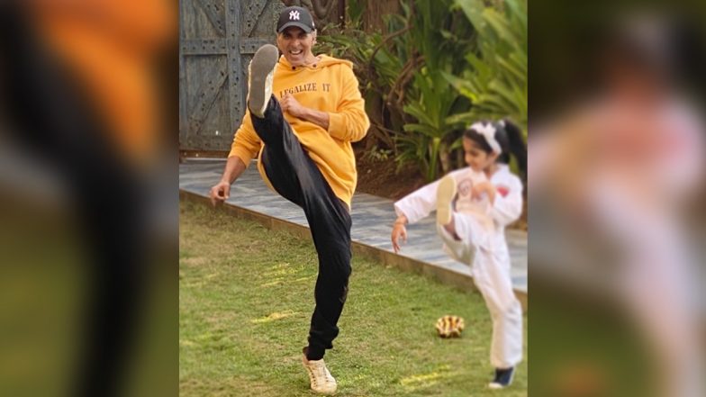 Akshay Kumar Training Daughter Nitara Just Before Her Karate Exam Will Make You Praise the ‘Khiladi’ Even More
