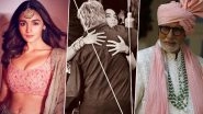 Amitabh Bachchan Is All Praises for &lsquo;Supremely Talented&rsquo; Alia Bhatt, Shares an Endearing Pic from the Sets of Brahmastra