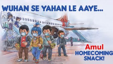 Amul's Ad on Indians Being Evacuated From China Due to Coronavirus Outbreak Leaves Twitterati Divided