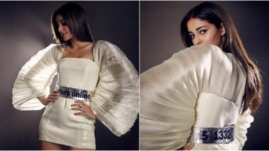 Ananya Panday Reveals She is '24 Hours Online' With Her Super Stylish Belt and We are Loving Her Dramatic Look! (View Pics)