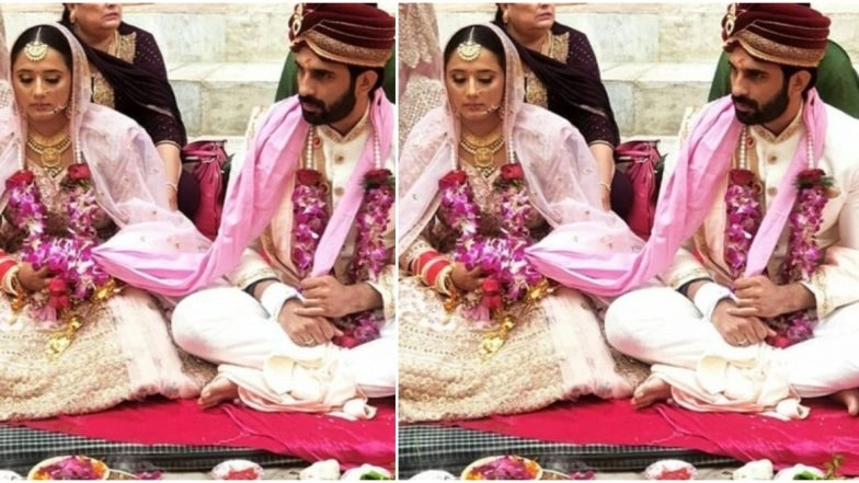 Ankit Siwach and Nupur Bhatia Look Picture Perfect In Their Wedding Pictures
