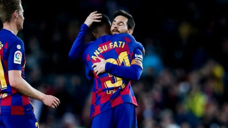 Ansu Fati Becomes Youngest Goal-Scorer Ever in the History of El Clasico, Nets One Within Eight Minutes of Barcelona vs Real Madrid La Liga 2020-21 Match