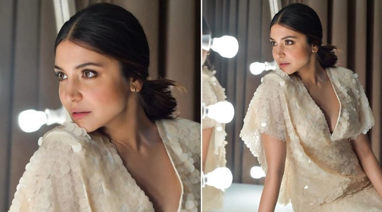 Anushka Sharma Mesmerizes in a Mermaid Sequined Dress With a Sublime Charm in Tow!
