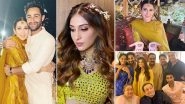 Armaan Jain-Anissa Malhotra's Mehendi: Karisma Kapoor, Tara Sutaria, Shweta Bachchan Nanda, Anil Ambani In Attendance, Ranbir Kapoor and Alia Bhatt Give It A Miss (View Pics)