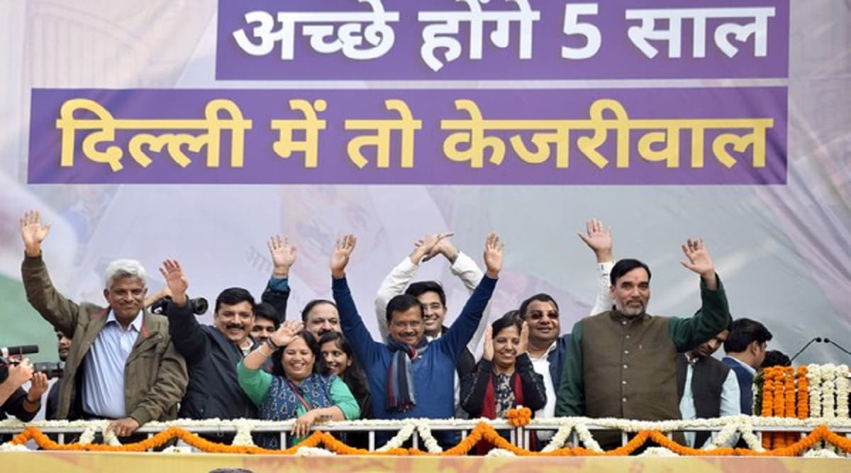 Arvind Kejriwal's Pro-Incumbency Wave Leads to AAP's Second Landslide Victory in Delhi Arvind Kejriwal's Pro-Incumbency Wave Leads to AAP's Second Landslide Victory in Delhi