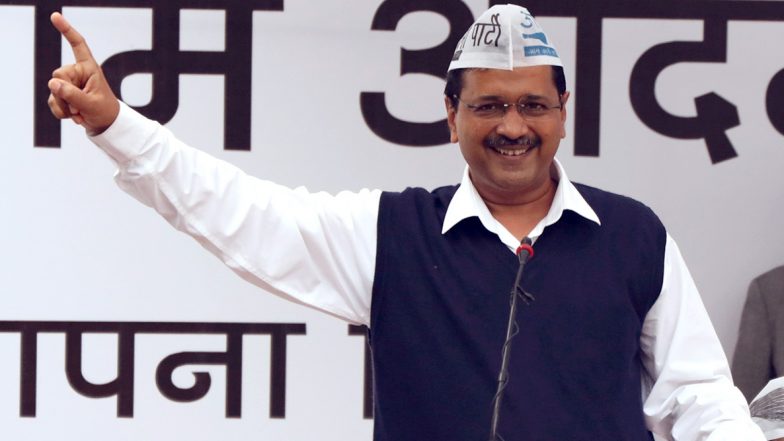 Arvind Kejriwal Swearing-In at Ramlila Maidan: AAP Leader to Take Oath as Delhi Chief Minister For Third Term Today