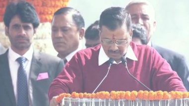 Arvind Kejriwal Swearing-In Ceremony Live News Updates: Manish Sisodia, Imran Hussain And Other AAP Leaders Take Oath as Cabinet Ministers