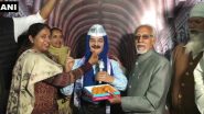 Arvind Kejriwal's Wax Statue Installed at Prabhakar Museum in Ludhiana; See Pic