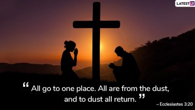 Ash Wednesday Bible Verses: Whatsapp Messages, Quotes and Images to Share on First Day of Lent 2020