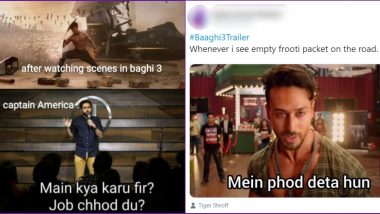 Baaghi 3 Funny Memes Go Viral As Physics-Defying Trailer Makes No Sense, And Even Tiger Shroff and Shraddha Kapoor's Fans Would Agree