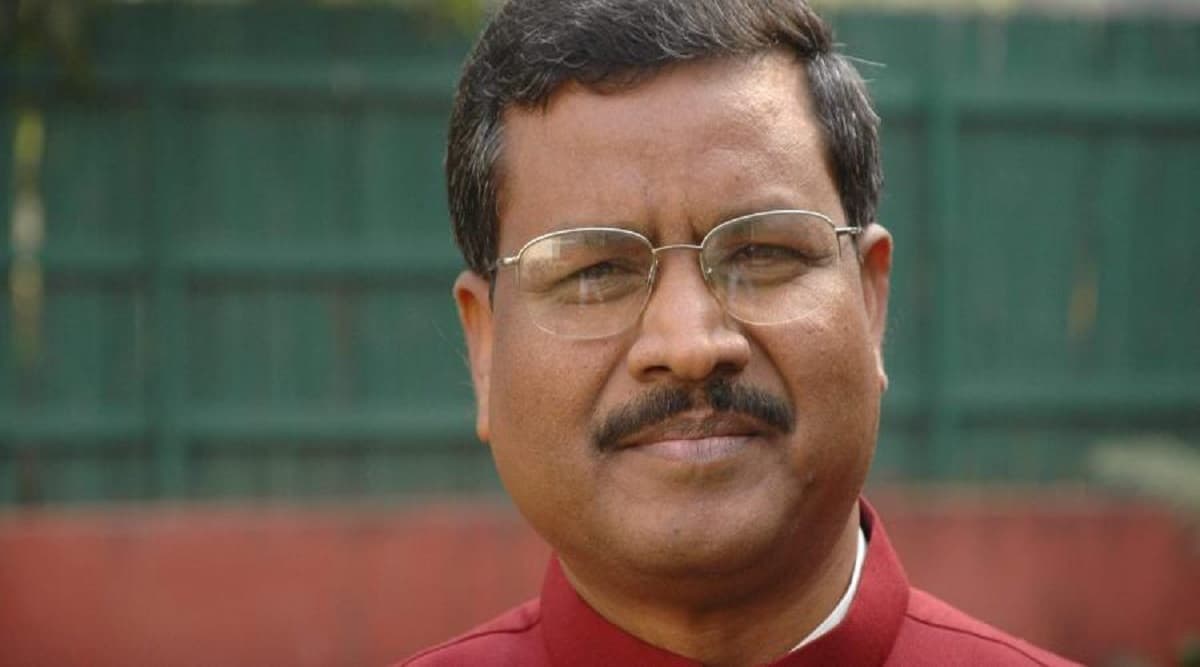 Babulal Marandi Merges Jharkhand Vikas Morcha With BJP, Amit Shah Welcomes His Return to Party Babulal Marandi Merges Jharkhand Vikas Morcha With BJP, Amit Shah Welcomes His Return to Party