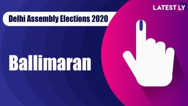 Ballimaran Election Result 2020: AAP Candidate Imran Hussain Declared Winner From Vidhan Sabha Seat in Delhi Assembly Polls