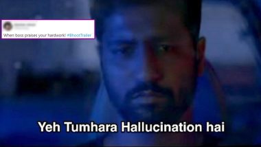 Bhoot Trailer Funny Memes Go Viral as Vicky Kaushal-Starrer Fails to Impress Netizens, 'Ye Tumhara Hallucination Hai' Dialogue Sparks Meme-Fest