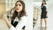 Bhumi Pednekar Is Monochrome Chic in a Karl Lagerfeld Dress for Godrej L&rsquo;Affaire!