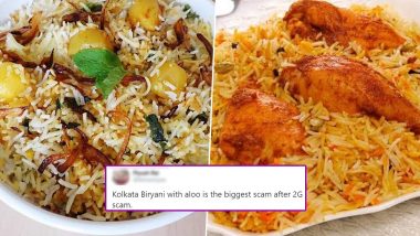 Biryani With Aloo or No Aloo? Tweet Sparks Debate Among Foodies Deciding Which is The Best One