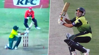 Bjorn Fortuin’s Shot During SA vs ENG 2nd T20I Reminds Fans of Misbah-Ul-Haq’s Infamous Scoop Shot in IND vs PAK ICC World T20 2007 Final, See Reactions