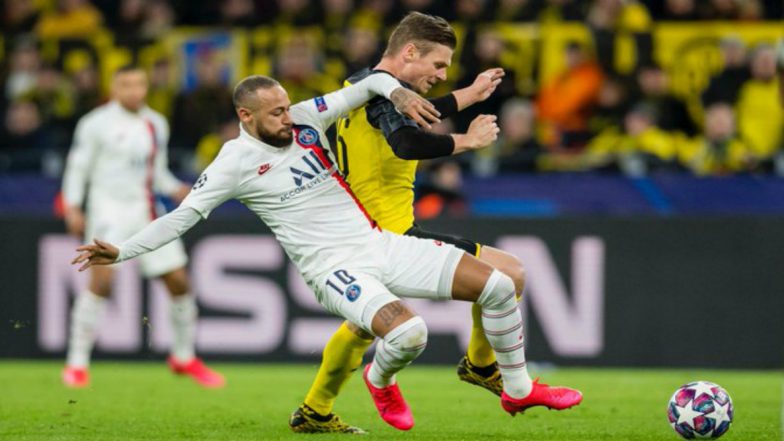 Borussia Dortmund 2–1 PSG, UEFA Champions League 2019–20: Erling Haaland Brace Gives German Side the Edge After First Leg