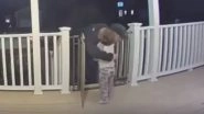 Little Boy Hugs Pizza Delivery Man Not Knowing He Recently Lost His Daughter (Watch Video)