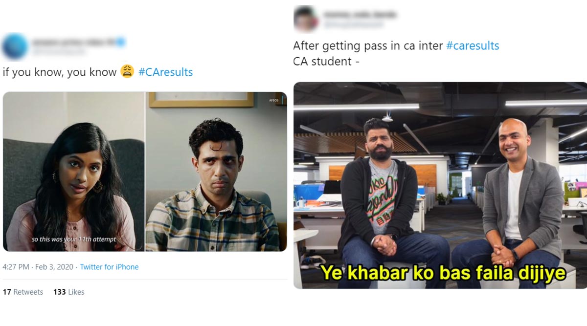 CA Results 2019–20 Are Out and So Are the Memes! Funny Jokes Take Over ...