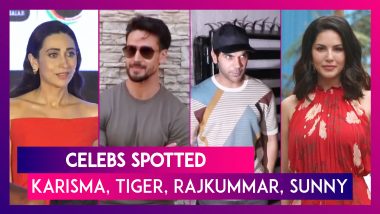 Karisma Kapoor, Tiger Shroff, Rajkummar Rao, Sunny Leone & Others Seen In The City I Celebs Spotted