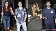 Shashank Khaitan&rsquo;s Birthday Bash: Janhvi Kapoor, Varun Dhawan with GF Natasha Dalal, Arjun Kapoor and Other Celebs Spotted at the Director&rsquo;s Residence (View Pics and Videos)