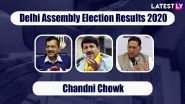 Delhi Assembly Elections 2020 Results From Chandni Chowk Updates: AAP Wins From All 10 Constituencies Including Matia Mahal, Ballimaran, Model Town and Others, Check Full List of Winners