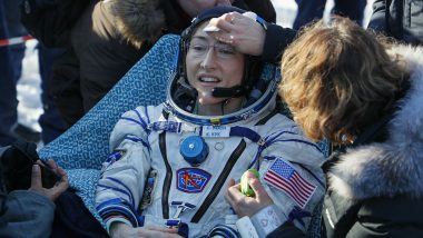 NASA's Female Astronaut Christina Koch Lands Back on Earth After Record-Breaking 328 Days in Space (Watch Video)