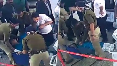 Kolkata Airport: Sub-Inspector Performs CPR on Unconscious Passenger, Saves His Life - Watch Video