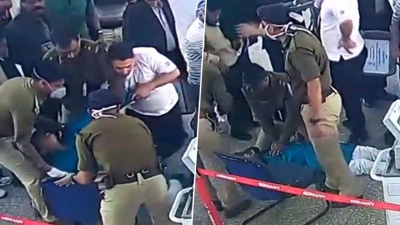 Kolkata Airport: Sub-Inspector Performs CPR on Unconscious Passenger, Saves His Life - Watch Video