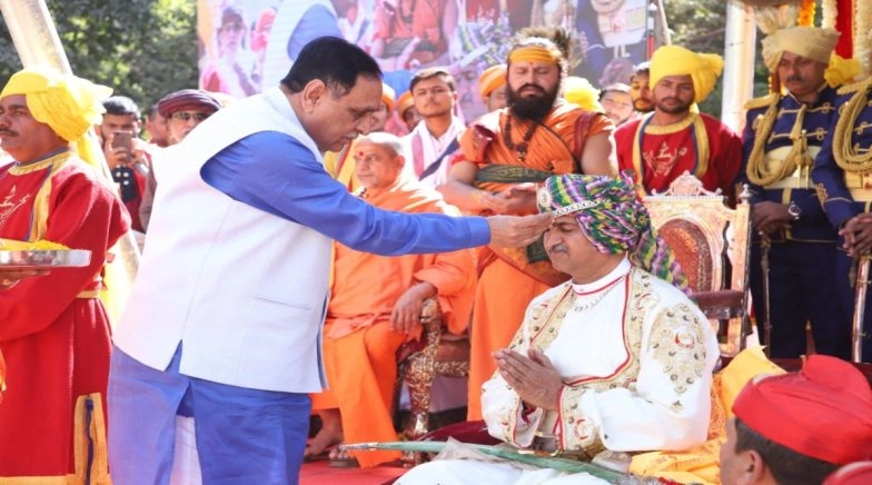 Coronation Ceremony of H.H Thakore Saheb Mandhatasinhji Jadeja