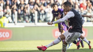 Cristiano Ronaldo Penalty Double  Against Fiorentina Sends Juventus Six-Points Clear on Serie A Points Table