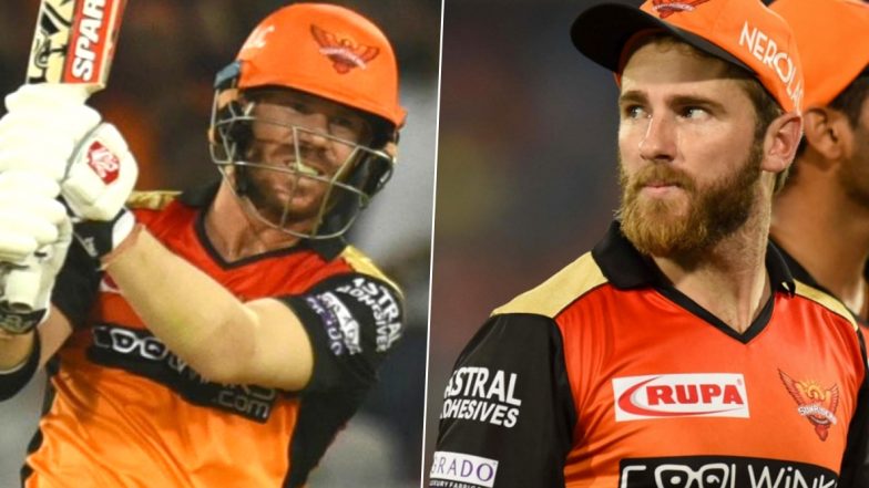 IPL 2021: SRH's Kane Williamson, David Warner Fast Along with Rashid Khan & Others (Watch Video)