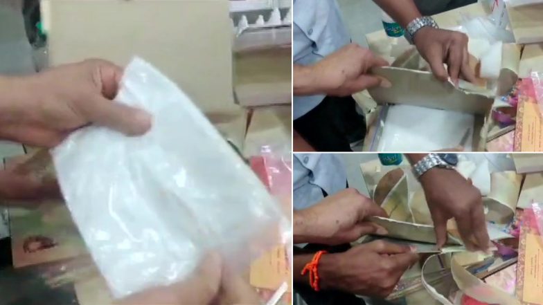 Ephedrine Drug Worth Rs 5 Crore Found Concealed in Wedding Invitation Cards at Bengaluru Airport