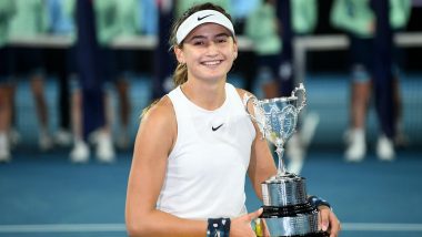 Jimenez Kasintseva, 14 Becomes First Andorran to Win Australian Open Girls' Tournament