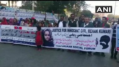 Pakistan: Protests Held Outside Karachi Press Club to Seek Justice for Hindu Girl Mehak Kumari