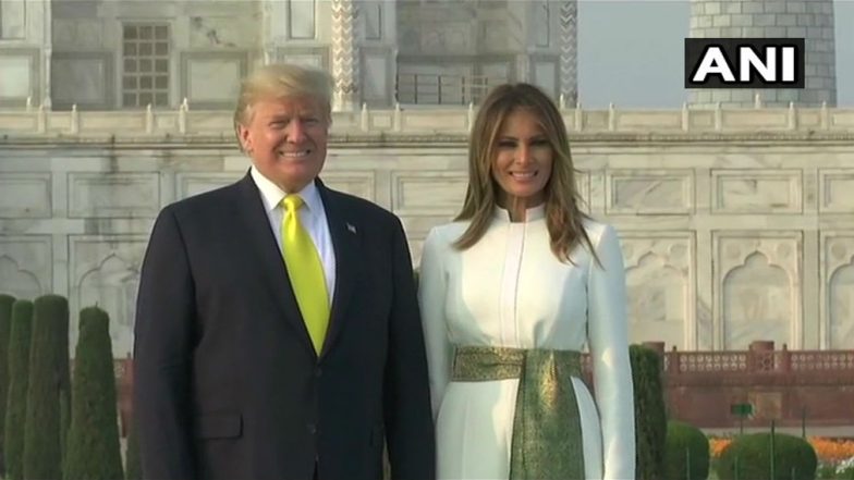 Melania Trump's Belt on Her Chic Jumpsuit Has Close Bond With India, Designer Herve Pierre Reveals the Indian Connection