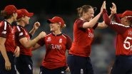 Live Cricket Streaming of England Women vs West Indies Women ICC Women&rsquo;s T20 World Cup 2020 Match on Hotstar and Star Sports: Watch Free Live Telecast of ENG W vs WI W on TV and Online