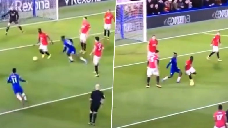 Manchester United Defender Eric Bailly Produces Sumptuous Skill Inside the Penalty Box Against Chelsea (Watch Video)