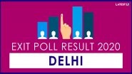 Times Now-IPSOS Exit Poll Results For Delhi Assembly Elections 2020: AAP to Win 41-47 Seats, BJP to Settle With 23-29; Congress to Draw Blank