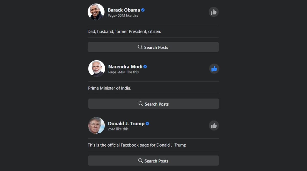 Is Donald Trump 'Number 1' And Narendra Modi 'Number 2' on Facebook? Fact-Check of US President's Claim Ahead of His India Visit Is Donald Trump 'Number 1' And Narendra Modi 'Number 2' on Facebook? Fact-Check of US President's Claim Ahead of His India Visit