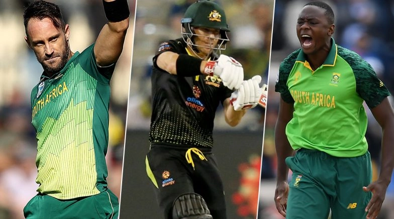South Africa vs Australia T20I Series 2020, Key Players: Faf Du Plessis and David Warner
