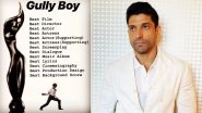 Farhan Akhtar Congratulates Team Gully Boy for Breaking the Filmfare Awards Record, Says &lsquo;Boht Hard..!!!! Aapka Time Aagaya&rsquo;