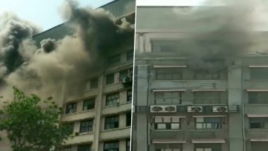 Mumbai: Fire Erupts at GST Bhavan in Mazgaon, Operation Underway to Douse Blaze