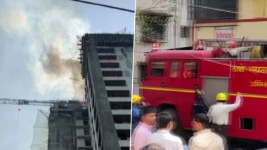Thane: Fire Breaks Out at Terrace of Under-Construction Building in Naupada